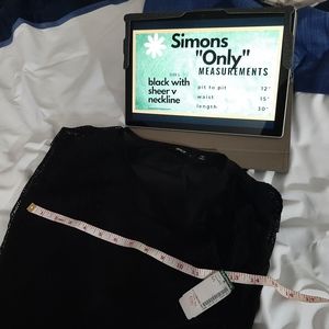 Simon's Only brand cocktail dress, size L